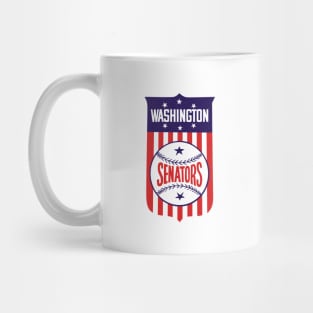 Defunct Washington Senators Baseball 1944 Mug